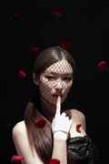 图3 - 全头网纱神秘pose