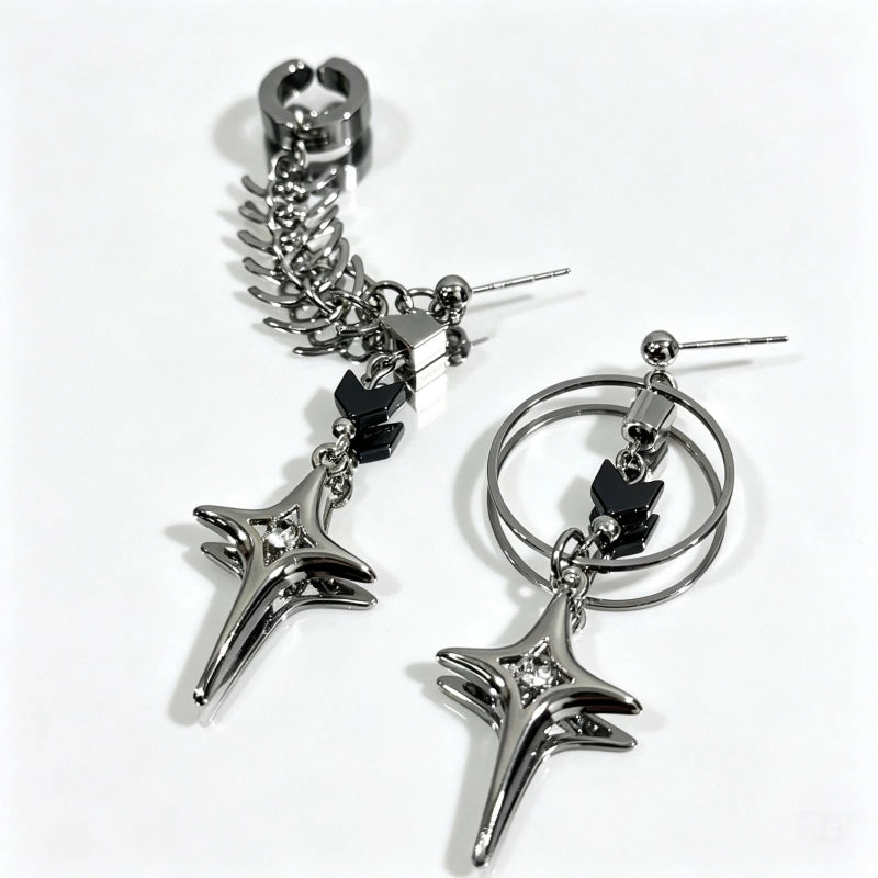 Helix Piercing Spur | Gothic Cartilage Earring Stud