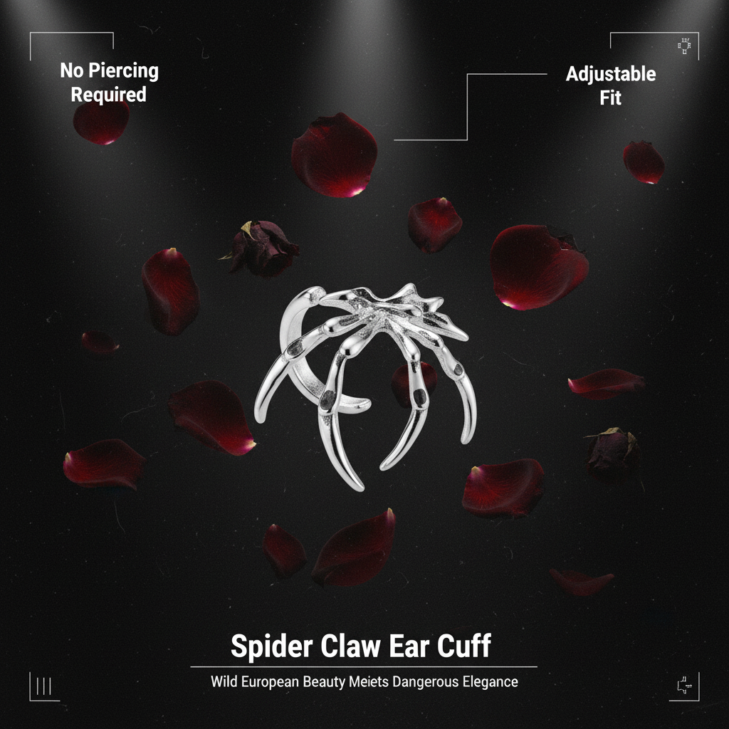 Spider Ear Cuff - Product Float